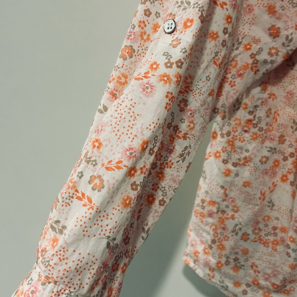 Soma peach & beige button down workshirt - Picture 5 of 7